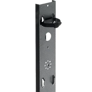 Vertical Tie-Down Cable Manager, fits 2000mm, Black, Steel Special Offer