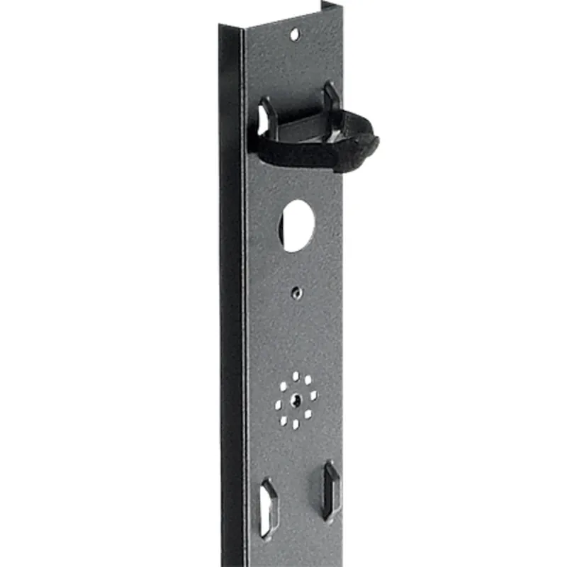 Vertical Tie-Down Cable Manager, fits 2000mm, Black, Steel Special Offer