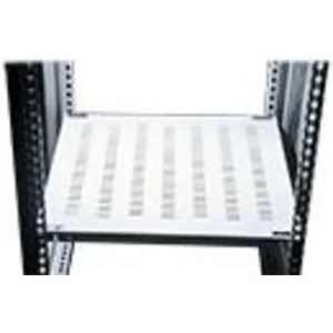 Rack, Frame Shelf, Vented, 27.56" D x 29.45" W, Gray Clearance