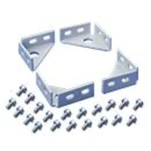Rack, Floor Mounting Bracket, 4 Pieces with Hardware, Plated Markdown