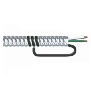 Clearance 10/2 w/Ground, MC, Aluminum Armor, Solid (Yellow, Gray)