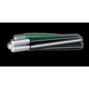 Quadruplex, Aluminum, 250 kcmil Phase, 3/0 AWG Neutral, 600V URD, Cut to Length Fresh Stock