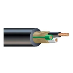 Get Yours SOOW Portable Cord, 12/4, Black, 250' Reel
