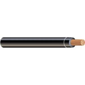 1/0 AWG THHN/THWN-2 Stranded Copper, Black 500' Deal