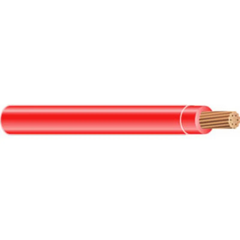Money Back Guarantee 10 AWG THHN/THWN-2 Stranded Copper, Red, 1000'