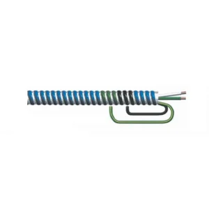 Fresh Stock MC Cable, Isolated Ground, Steel Flex, 12/2 Solid, Black/White, 250'