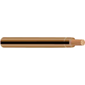 10 THHN/THWN-2 Stranded Copper, Brown/Black, Cut to Length Sale