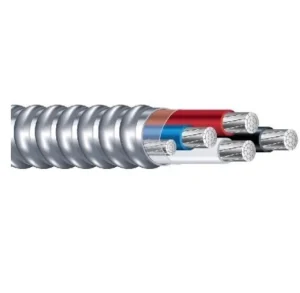 MC Cable, Aluminum Flex, (4) 1/0 Str Alum w/Ground, Cut to Length Flash Sale