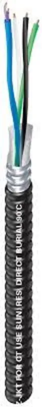 MC-PCS Power & Control Signal Cable, AL Armored, 12/2 Solid, Gray/Orange, 1000' Sale