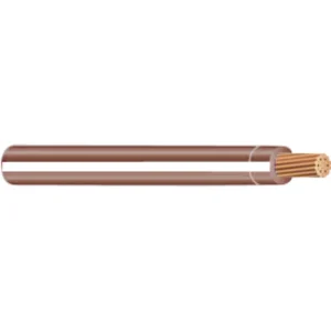 Express Delivery 10 AWG THHN/THWN-2 Stranded Copper, Brown/White, 500'