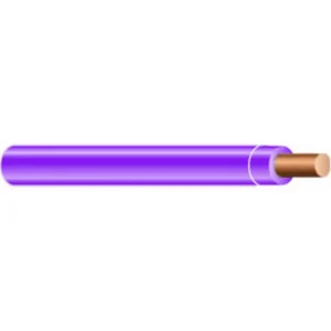 10 AWG THHN/THWN-2 Solid Copper, Purple, 2500' In Demand