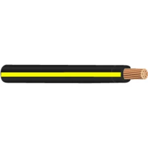 10 THHN/THWN-2 Stranded Copper, Black/Yellow, Cut to Length Special Discount