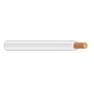 Authentic UL 1015 Hook Up Wire, TEW/MTW, 16 AWG Stranded, White, 500'