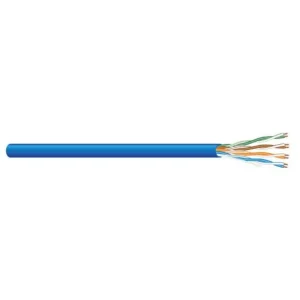 Crafted Category 6, Riser, 23/4-Pair, Blue, 1000' Pull Box