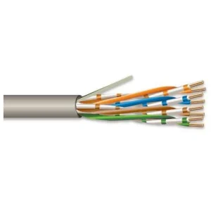 Budget Category 5e, 24/4-Pair, Riser, Gray, 1000' Pull Box