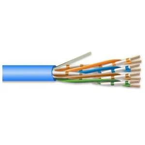 Shop Now Category 5e, Plenum, 24/4-Pair, Blue, 1000' Box