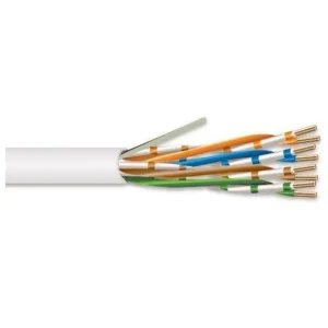 Category 5e, Riser, 24/4-UTP, White, 1000' Pull Box Certified