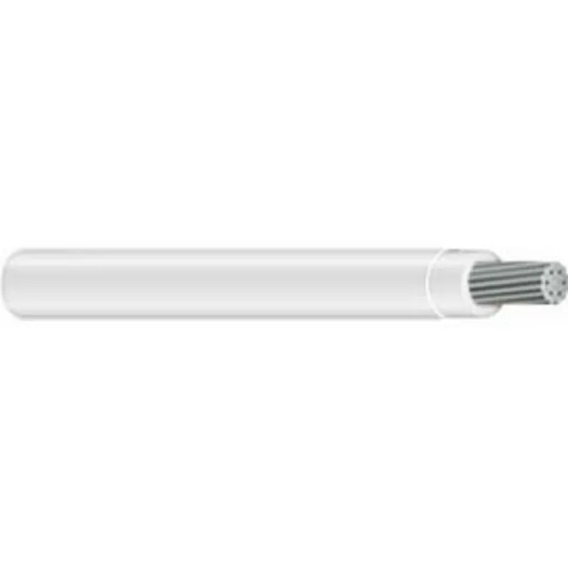 Premium 250 MCM THHN/THWN-2 Stranded Aluminum, White, 1000'