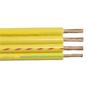 Save Now 4 AWG THHN Stranded Copper, Green/Yellow, Cut to Length