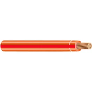 Editor’s Pick 10 THHN/THWN-2 Stranded Copper, Orange/Red, Cut to Length