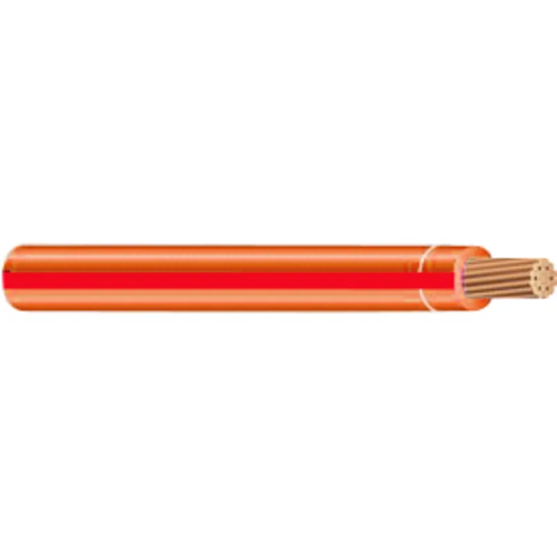 Editor’s Pick 10 THHN/THWN-2 Stranded Copper, Orange/Red, Cut to Length