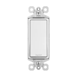 3-Way Decorator Switch, 15A, 120/277VAC, White Special Offer