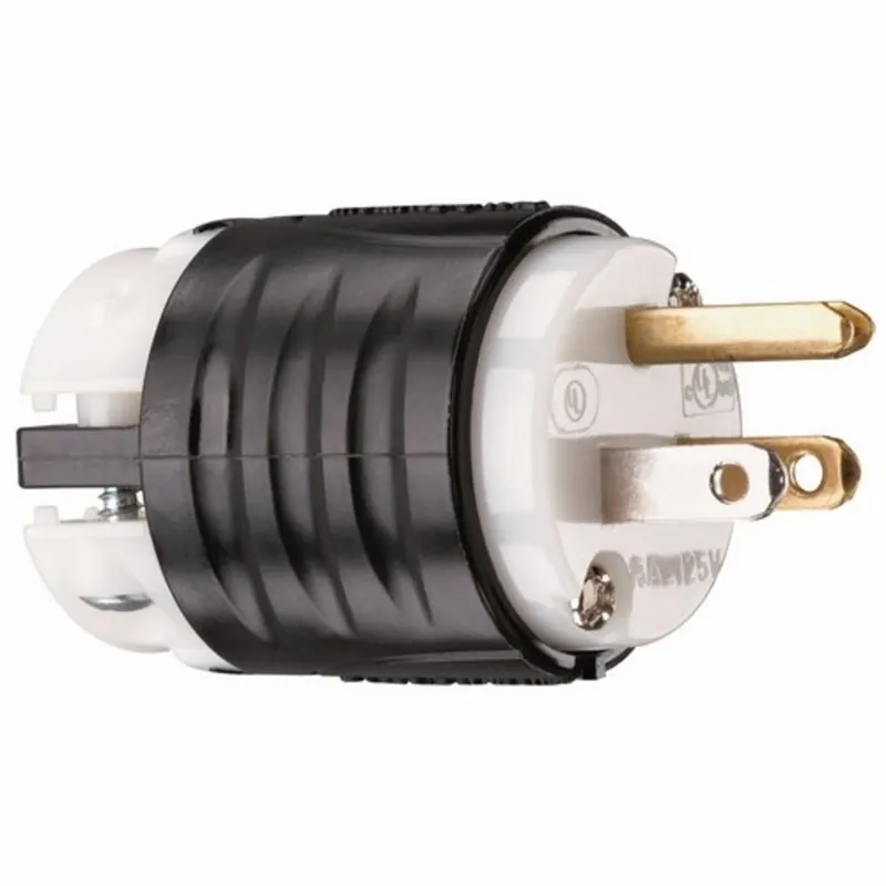 15 Amp Plug, 125V, 5-15P, Industrial Grade Buy Today