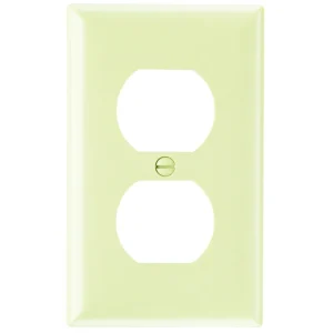 PLATE PLASTIC 1G DUPLEX W/OUT LINE I Buy Direct